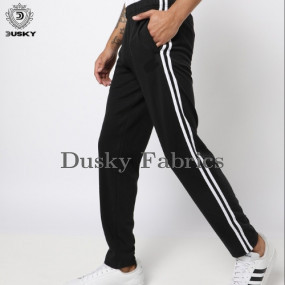 Mens Lycra Slim Fit Track pants