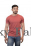 Mens Carrot Round Neck Pure Cotton T-shirts