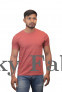Mens Carrot Round Neck Pure Cotton T-shirts